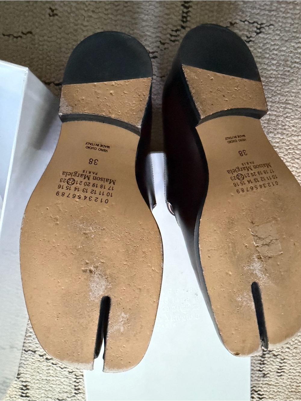 Maison Martin Margiela Tabi Leather Mary Jane - Picture 2 of 4